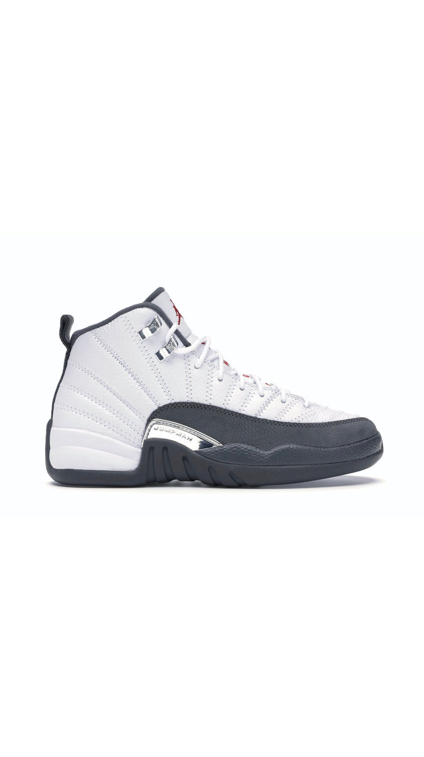 Jordan 12 Retro “White Dark Grey” (GS)