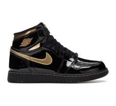 Jordan 1 Retro High “Black Metallic Gold” (GS)